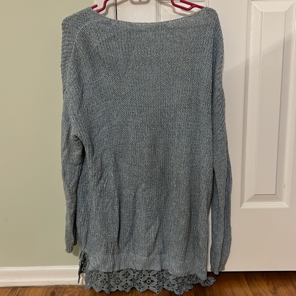 Urban Outfitters Knit Deep V Neck Sweater - Picture 2 of 5